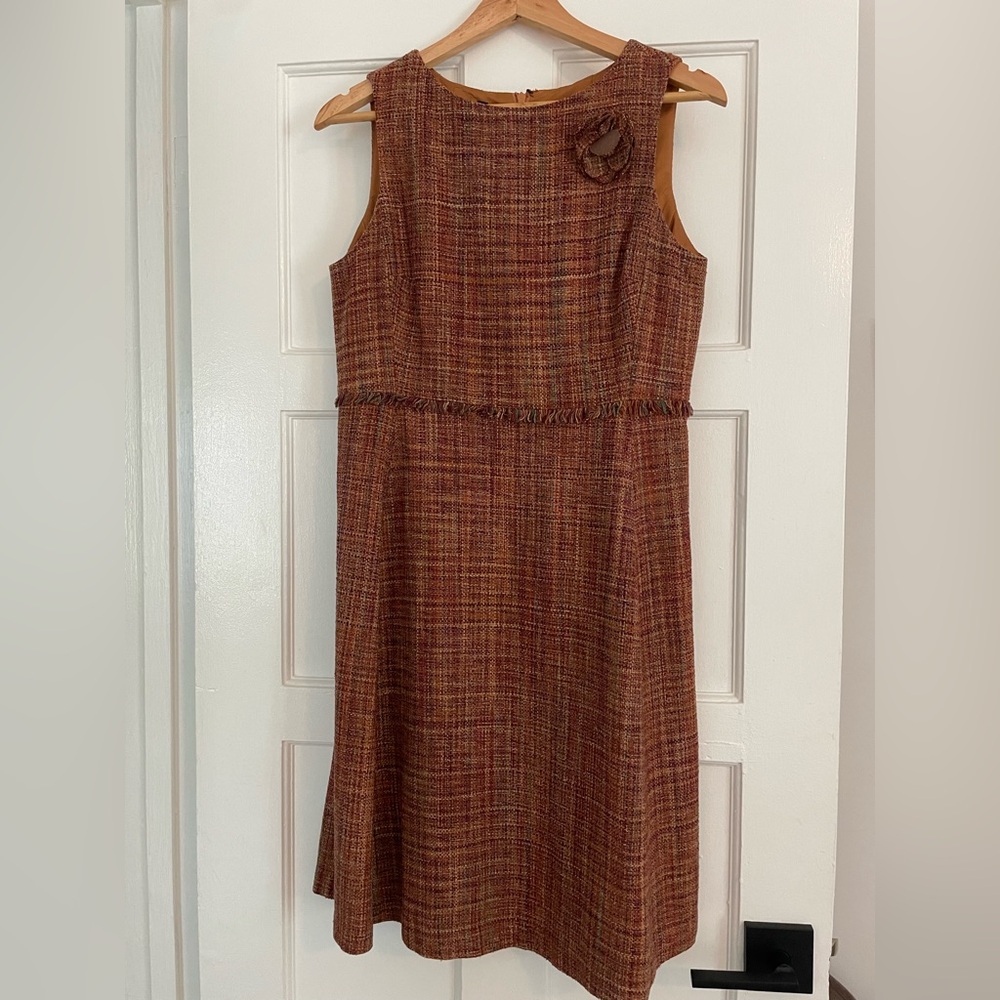 Silk dress, size 10p